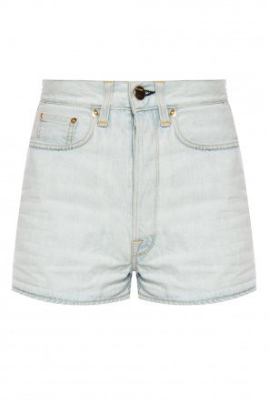 Logo-patched denim shorts, zdjęcie 1 Logo-patched denim shorts od Golden Goose